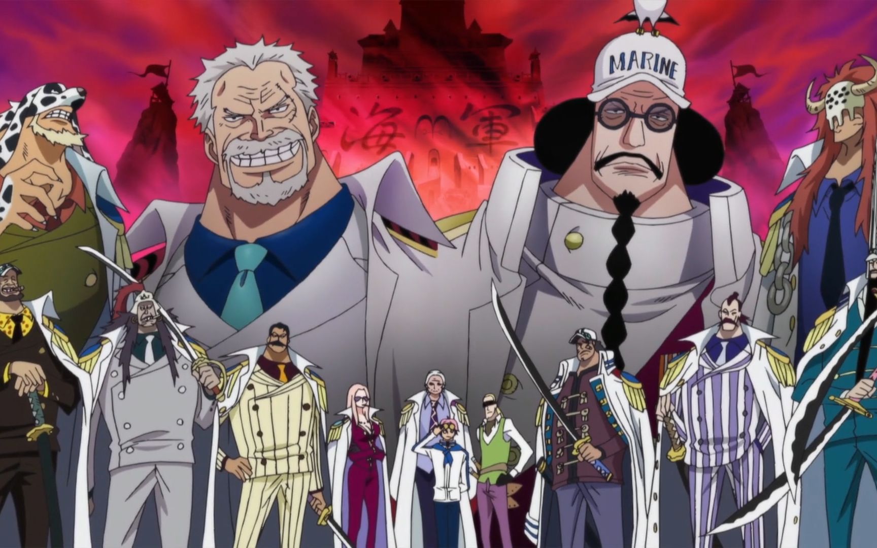 这才是海上的霸主,四皇麻烦你们让个位置!