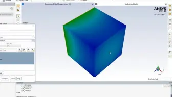 基于Ansys Fluent的自然对流和热辐射模拟案例