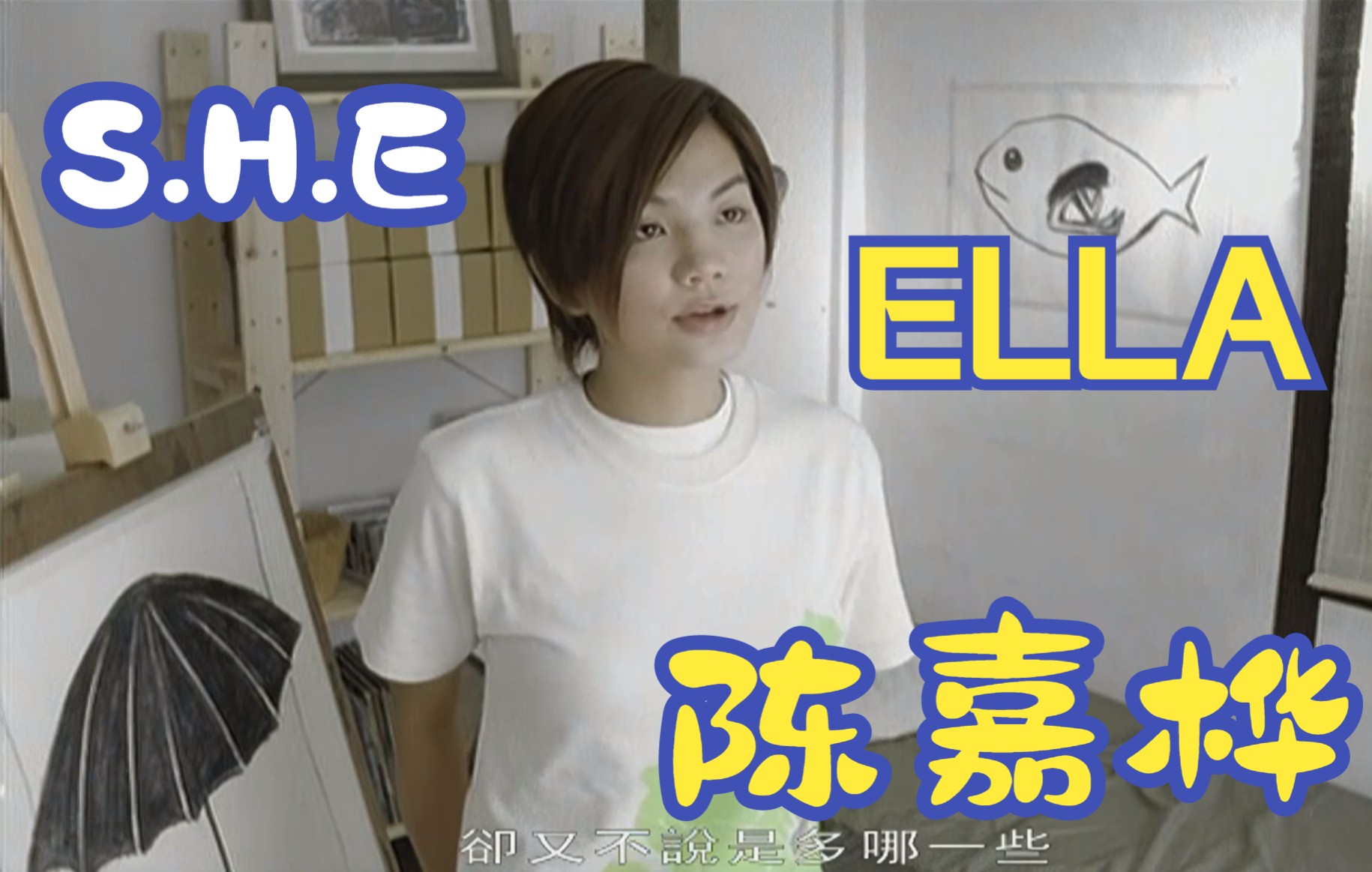 女子天团组合S.H.E成员ELLA陈嘉桦从19岁出道到现在的星路历程!哔哩哔哩bilibili