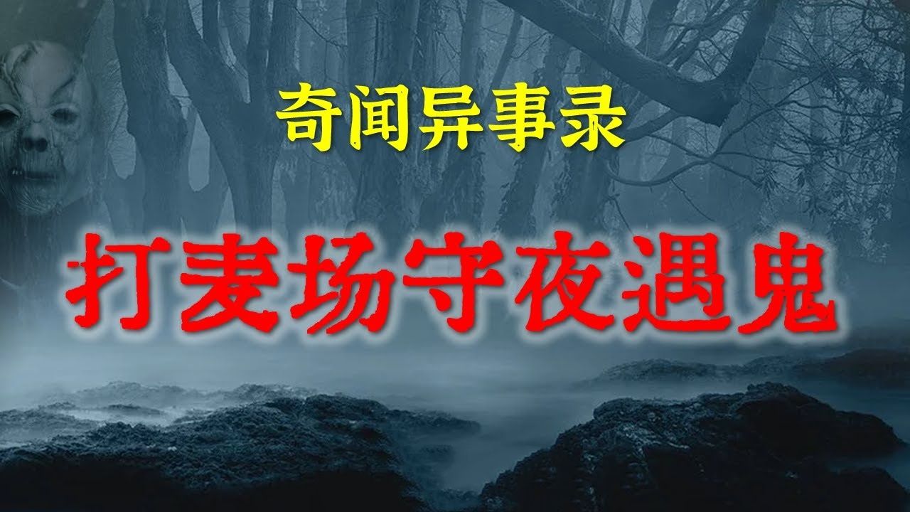 [图]【乡村怪谈】发生在打麦场守夜时的诡异经历    鬼故事  灵异诡谈  恐怖故事  解压故事  网友讲述的灵异故事 「民间鬼故事--灵异电台」