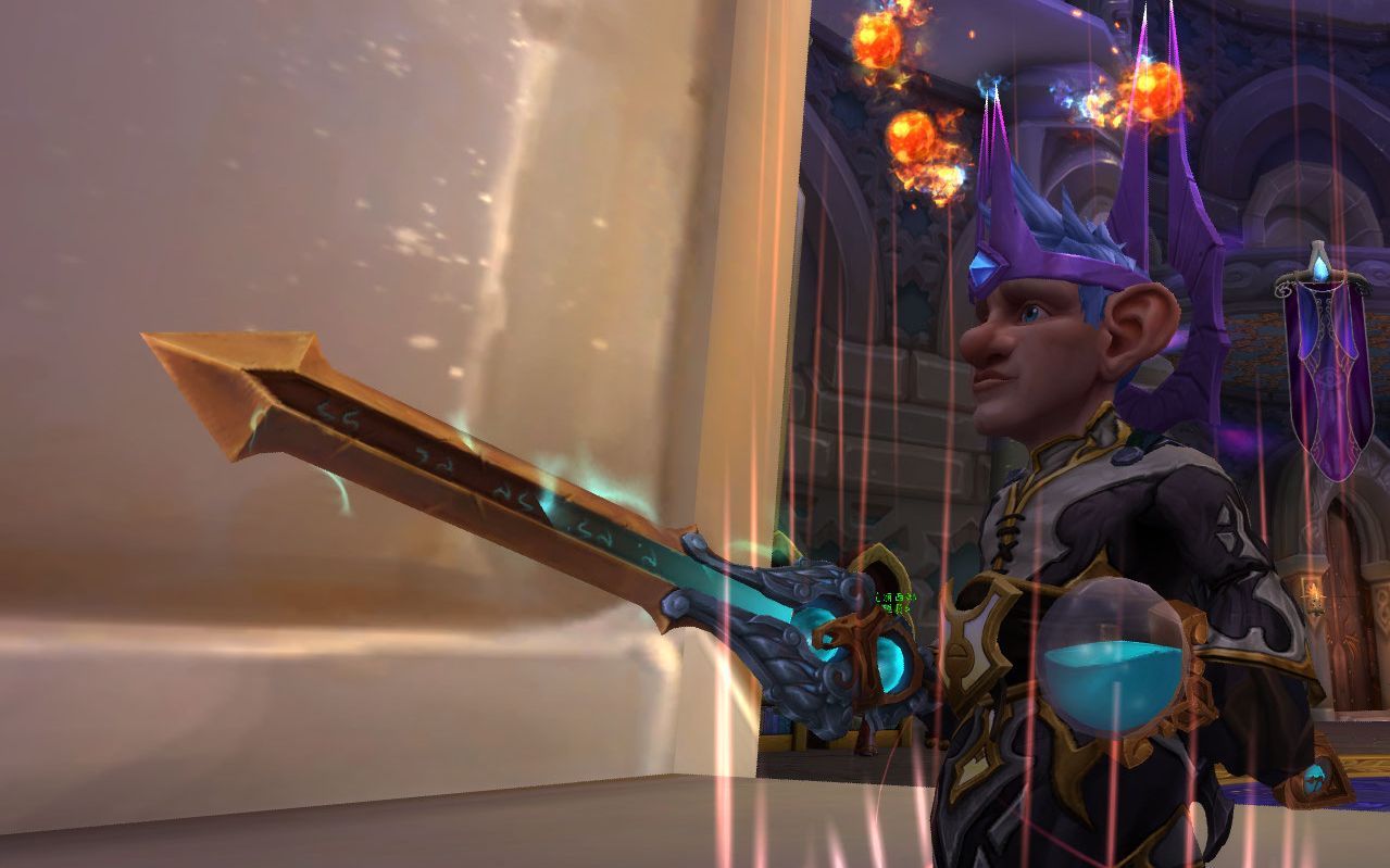 【陈熊熊】魔兽世界火法法师塔挑战外观