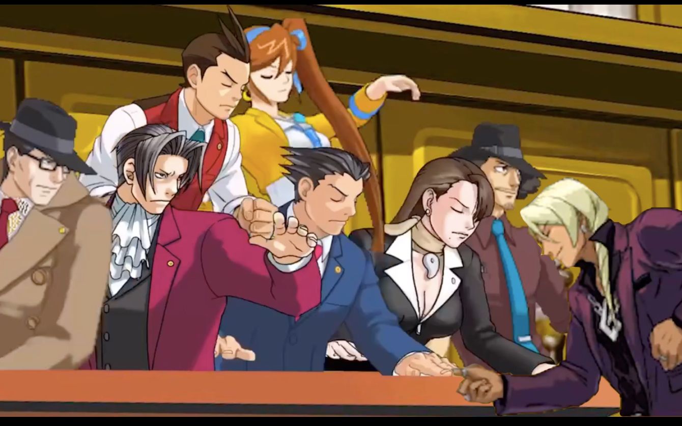 【逆转裁判】法庭敲击大合奏