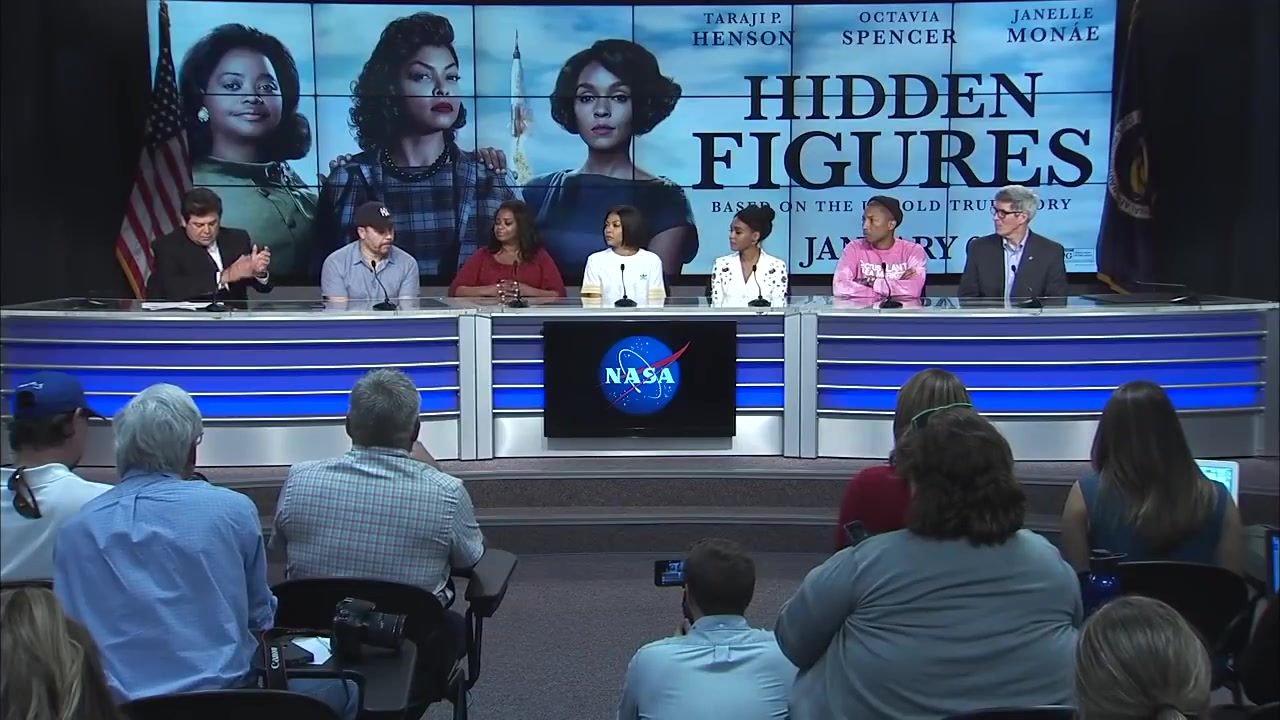 [图]NASA Invites Media to Talk with Cast of Hidden Figures