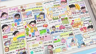 ✈️闲一点儿手帐排版 | 尝试新风格咯👒