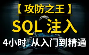 Download Video: 网络安全之SQL注入的原理及利用、SQL注入漏洞挖掘实战，零基础必学！学会即可参加国家级HW行动！！！