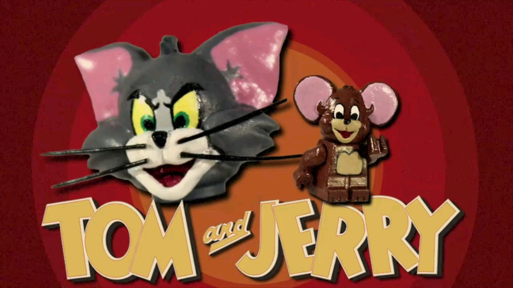 生肉猫和老鼠人仔moc