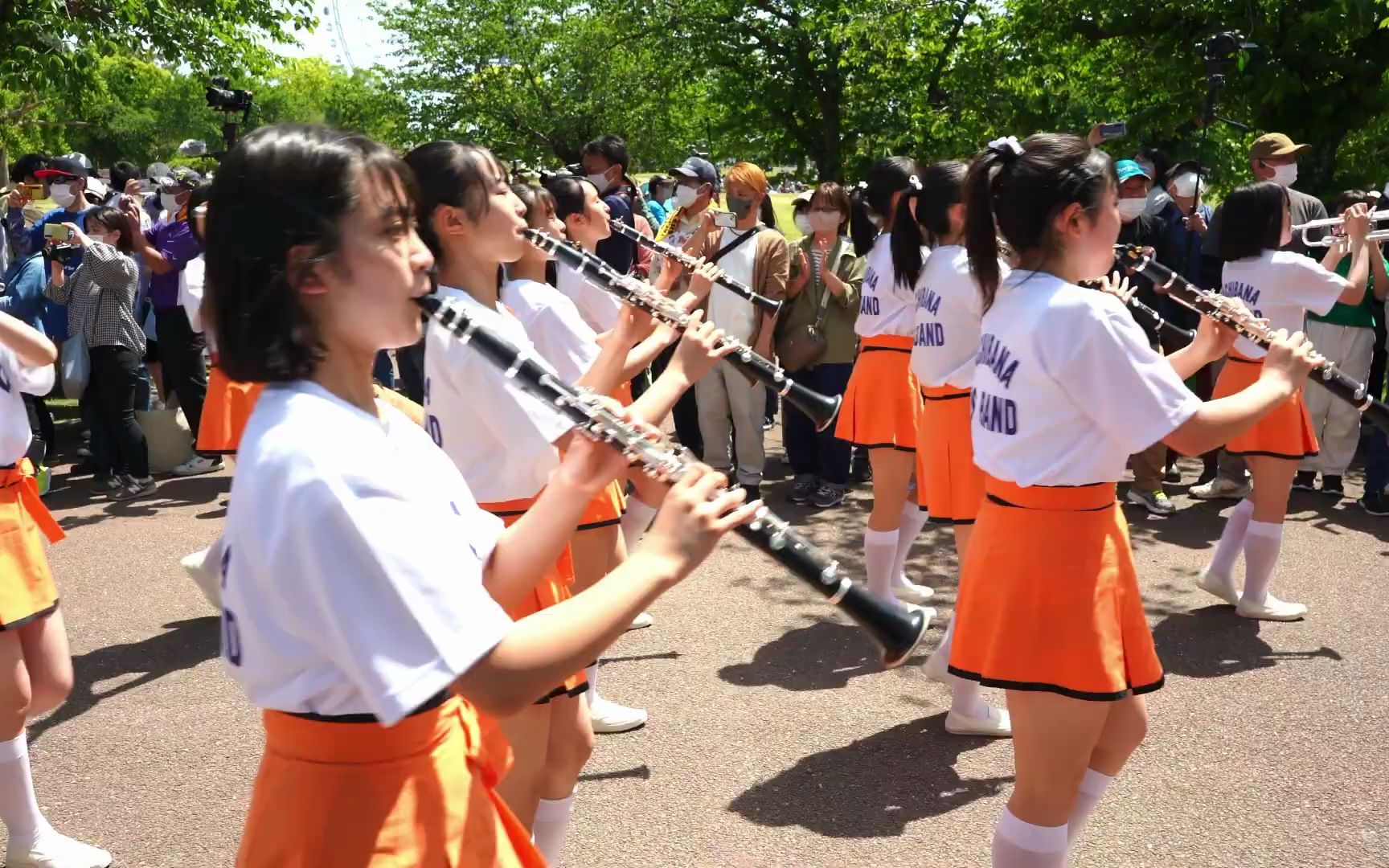 2022-05-08 京都橘高校吹奏楽部 ブラスエキスポ2022 東コースパレー