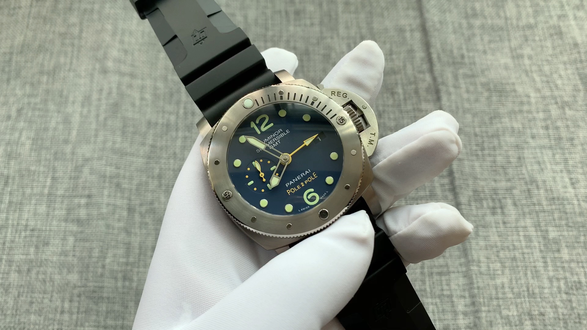 vs沛纳海719gmt双时区腕表