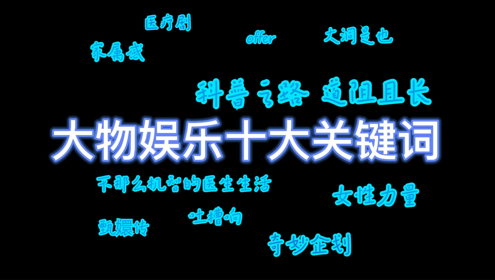 惊!某百万级up主竟然!欢迎收看大物娱乐十大关键词哔哩哔哩bilibili