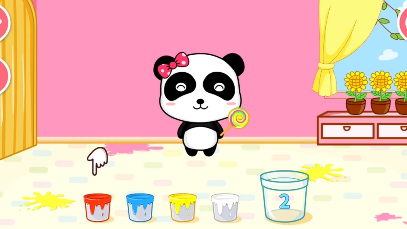 宝宝巴士颜色屋1