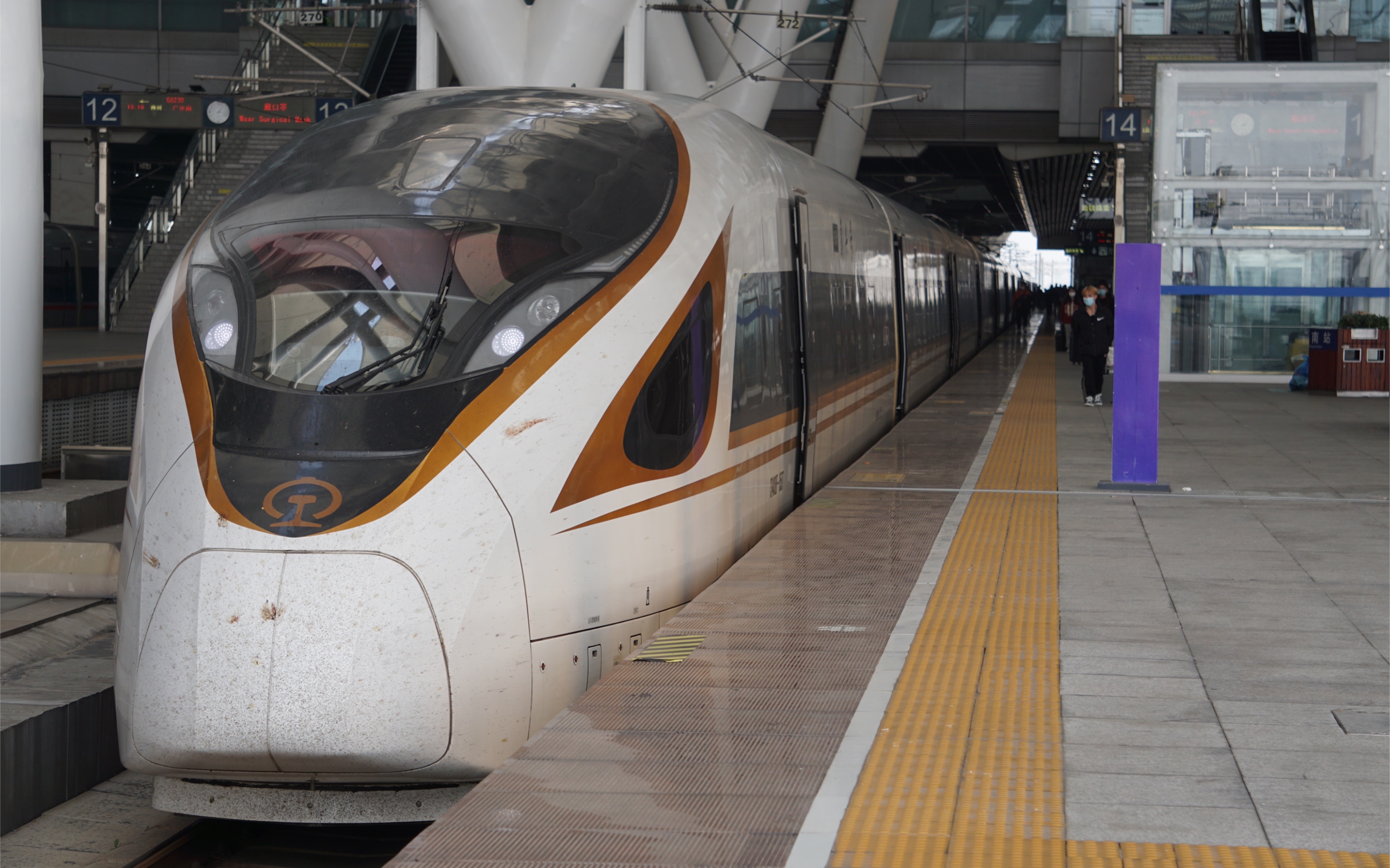 【不一样的绝赞电机起动音】cr400bf-0507和量产车担当g6178次列车