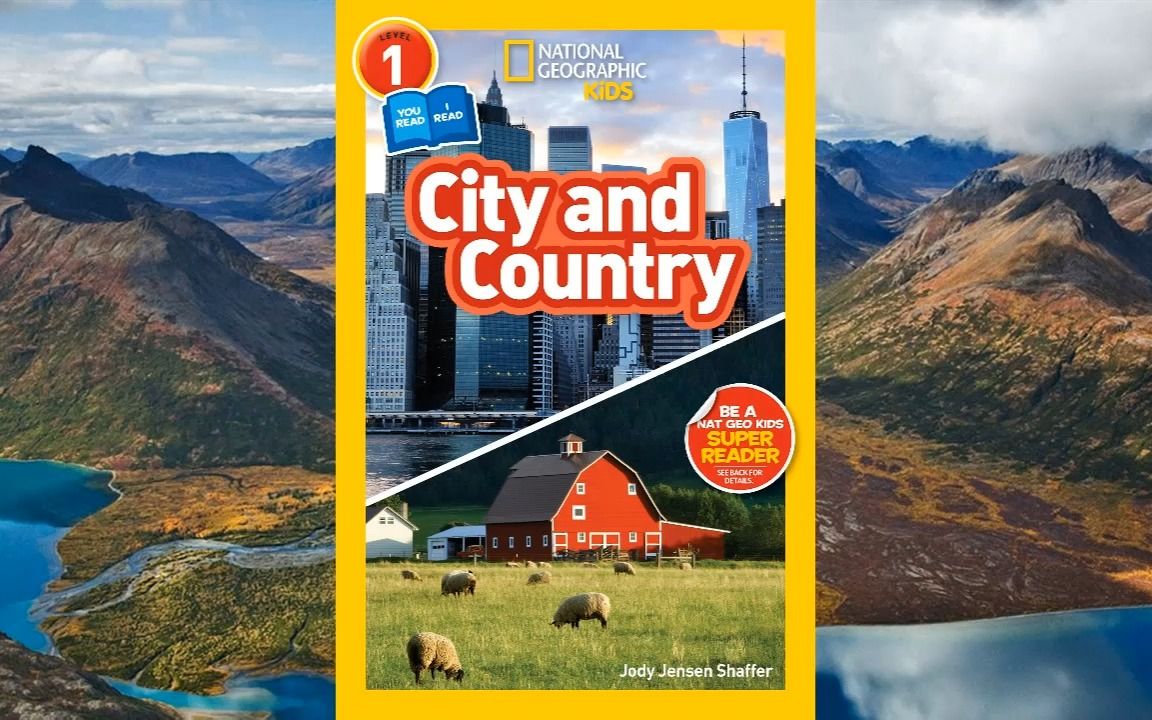 city and country 英文原版百科图书讲解,美国国家地理绘本