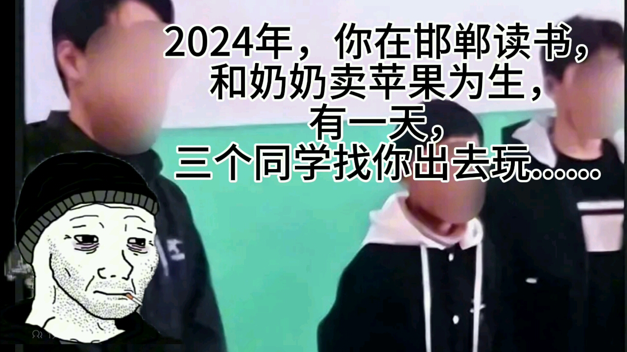 2024年,你在邯郸读书,和奶奶卖苹果为生,有一天,三个同学找你一起出去玩......哔哩哔哩bilibili