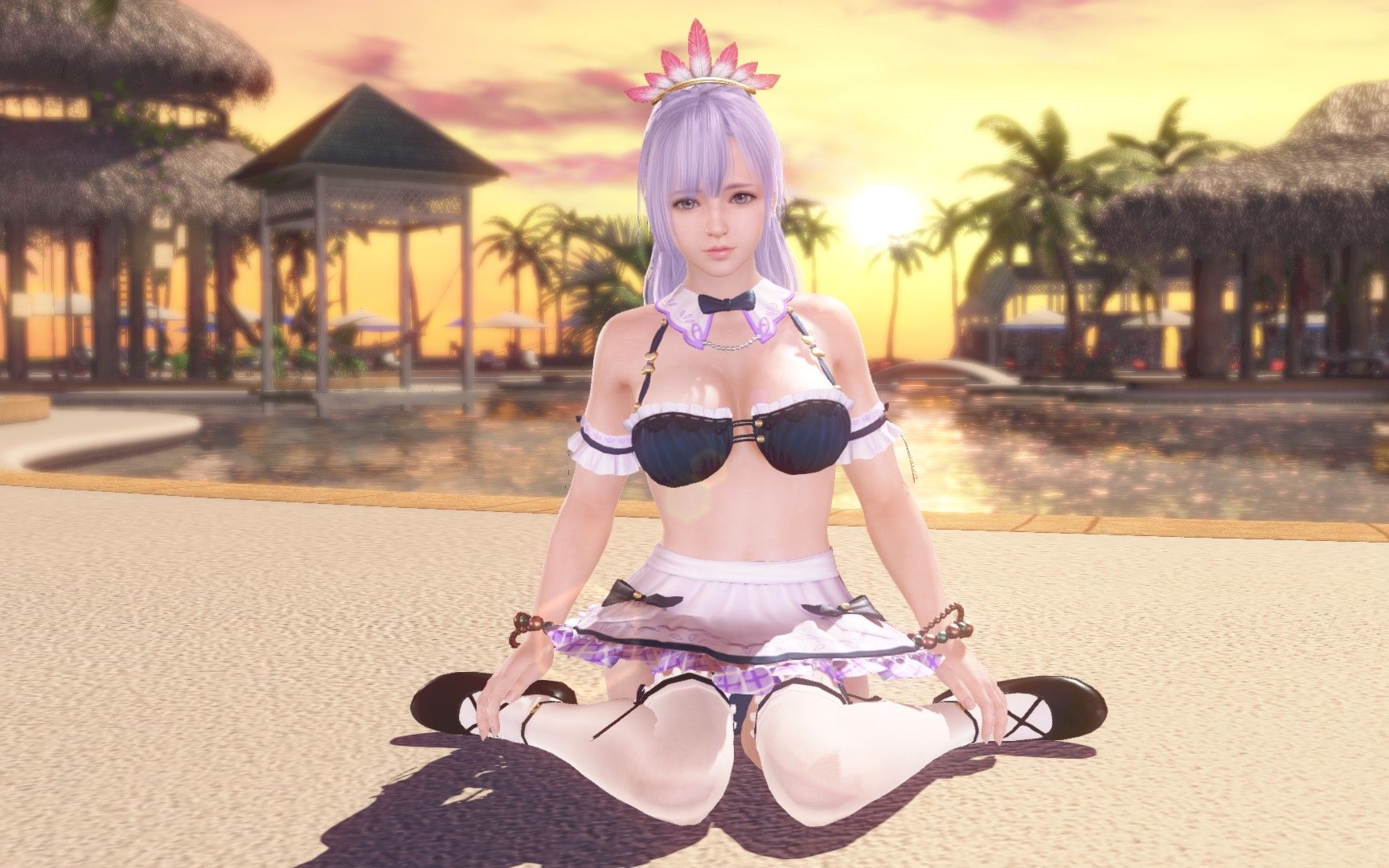 [图]《DEAD OR ALIVE Xtreme Venus Vacation》（死或生维纳斯假期）2019年6月20日~6月27日活动抽泳装录像及可兑换饰品展示