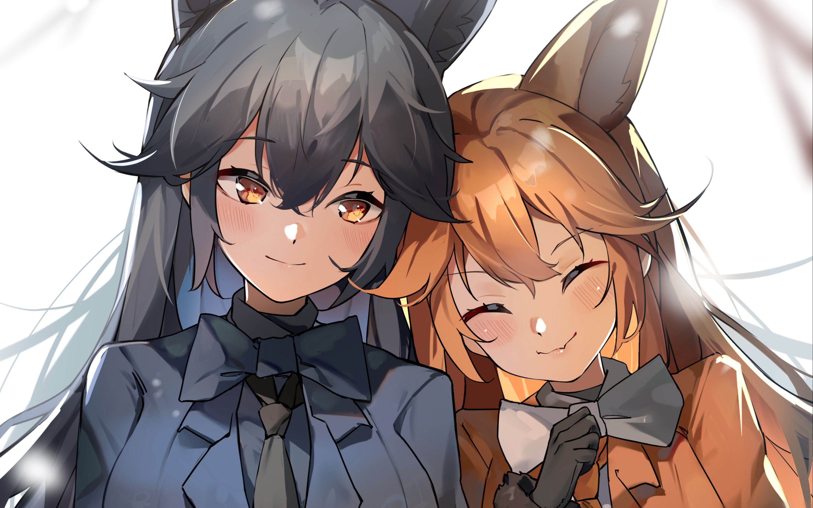 【一首歌画图】浮莲子!北狐和银狐