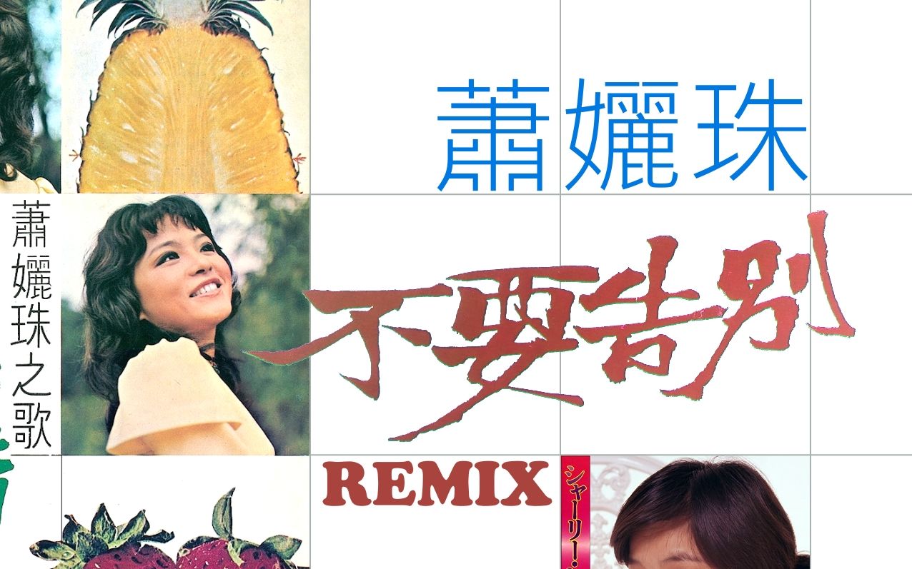 [图]蕭孋珠 - 不要告別 REMIX