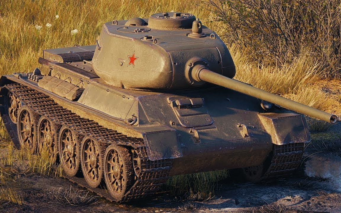 [lacho wot replays] 坦克世界 t-43 - 3杀 5千5伤害