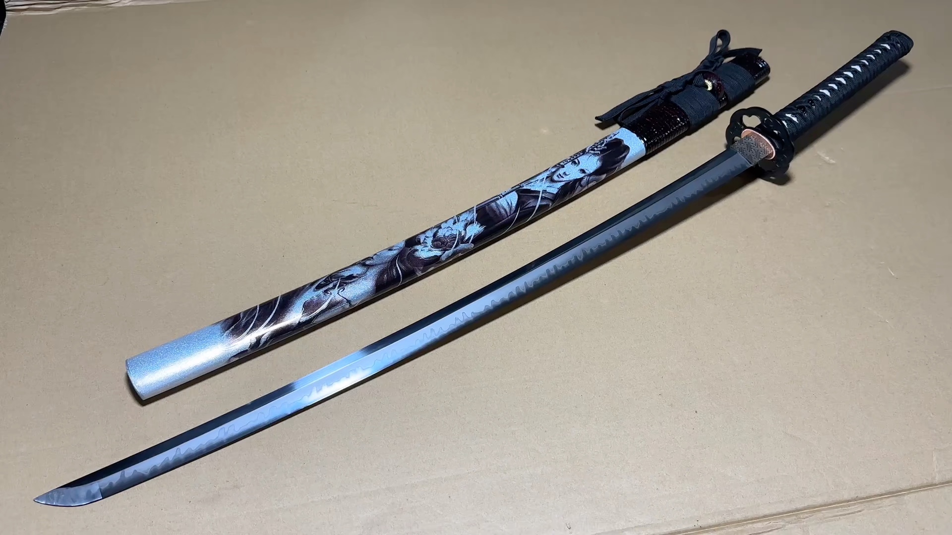 t10覆土烧刃研磨武士打刀