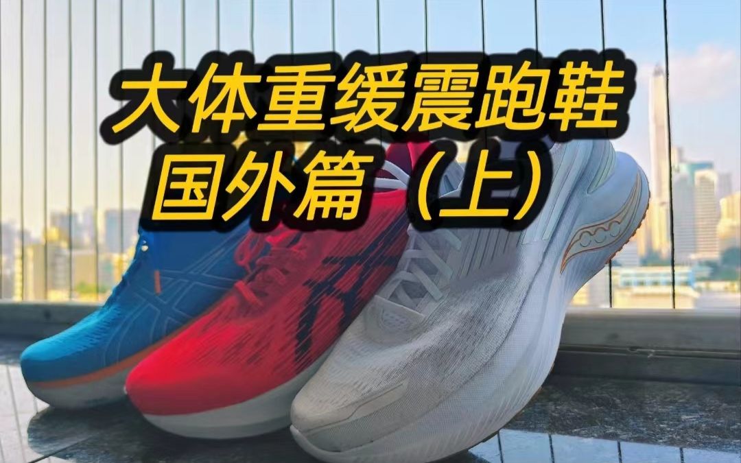 俺自用的大体重缓震跑鞋横评-国外篇(上)