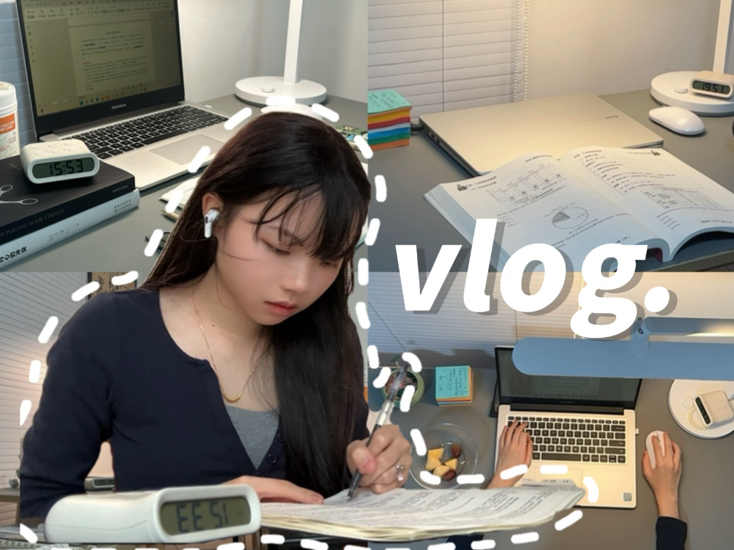 study vlog | 学习型宅女的一天·早8点到晚10点·刷题不能停·极简动力向-小盐吧啦-小盐吧啦-哔哩哔哩视频
