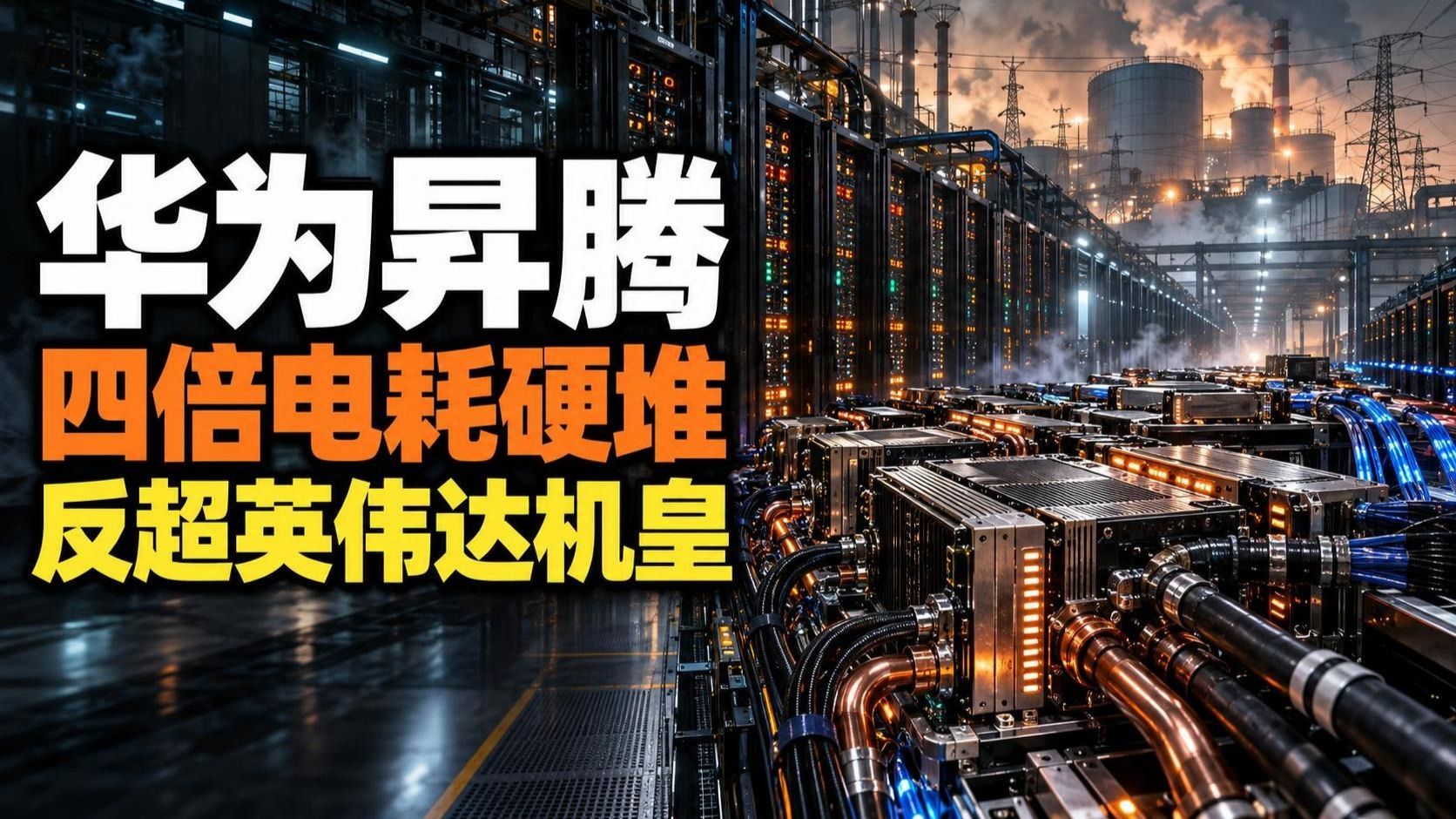 单卡性能仅英伟达十二分之一，华为凭什么把老黄中国份额打到归零？
