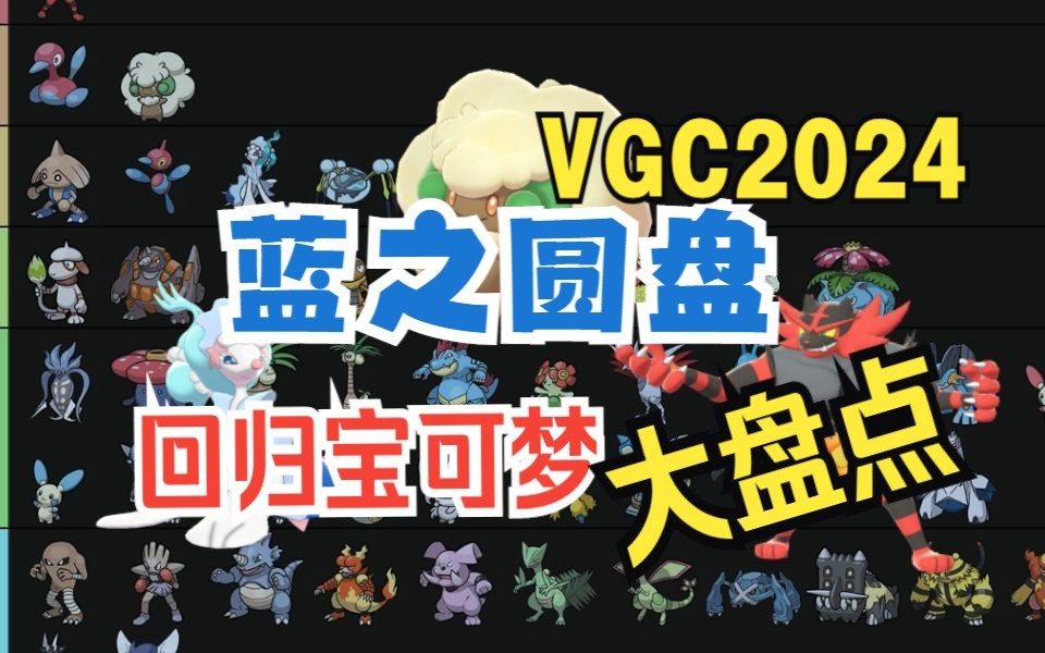 [图]【塔妹锐评】朱紫DLC蓝之圆盘新回归宝可梦盘点 （上）——VGC向