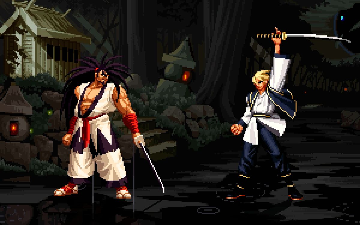 [mugen]kofm人物格斗对战 霸王丸(侍魂) vs 枫(月华剑士)