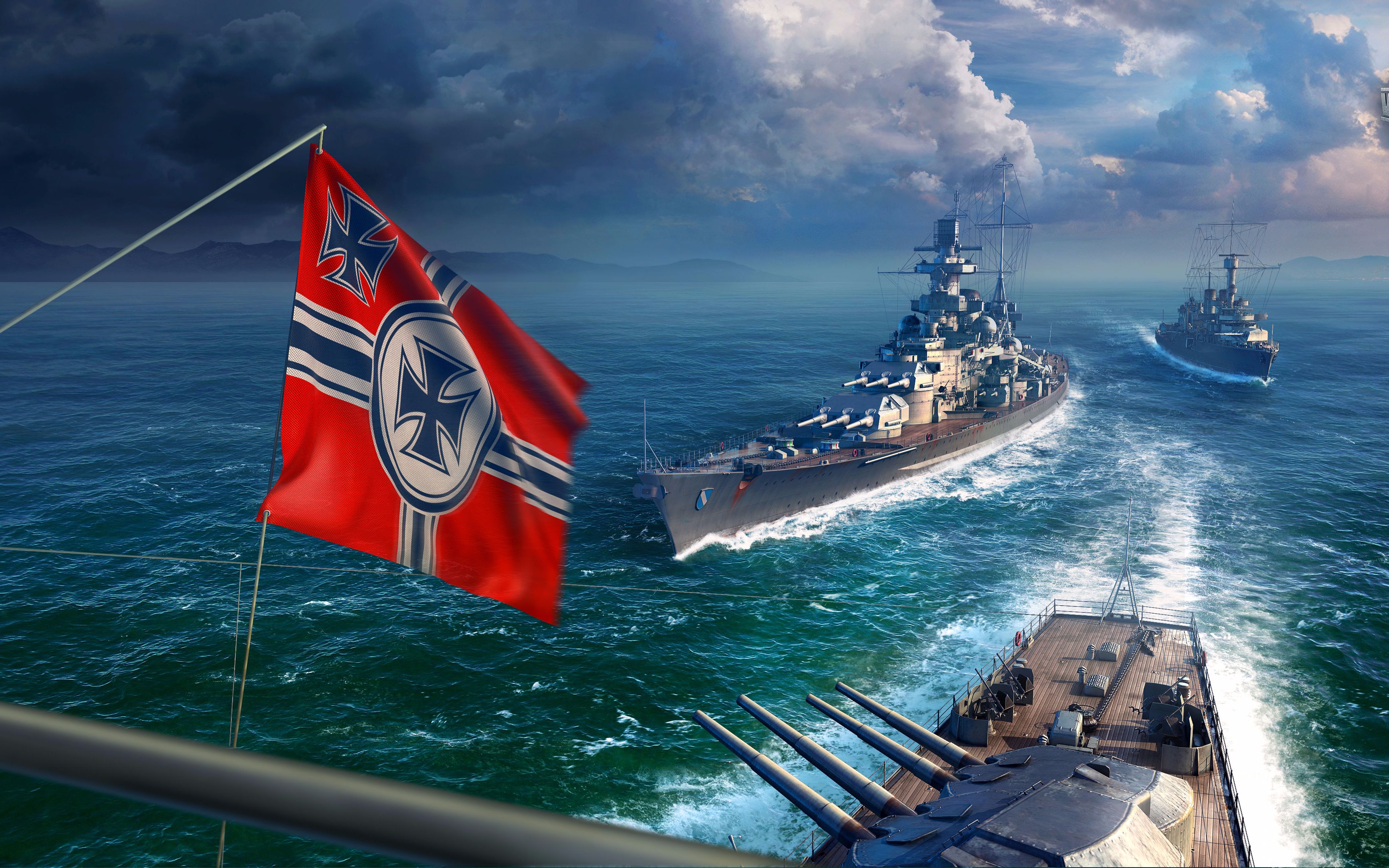 【战舰世界欧战天空】第475期 海空大战(兴登堡与中途岛)