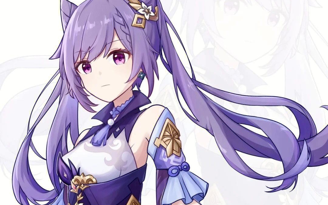 每日图片分享今日原神玉衡星刻晴(2)