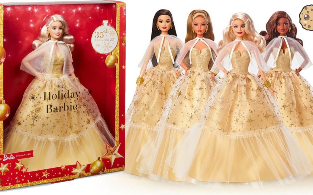 【cookieswirlc】2023年美泰假日芭比娃娃开箱