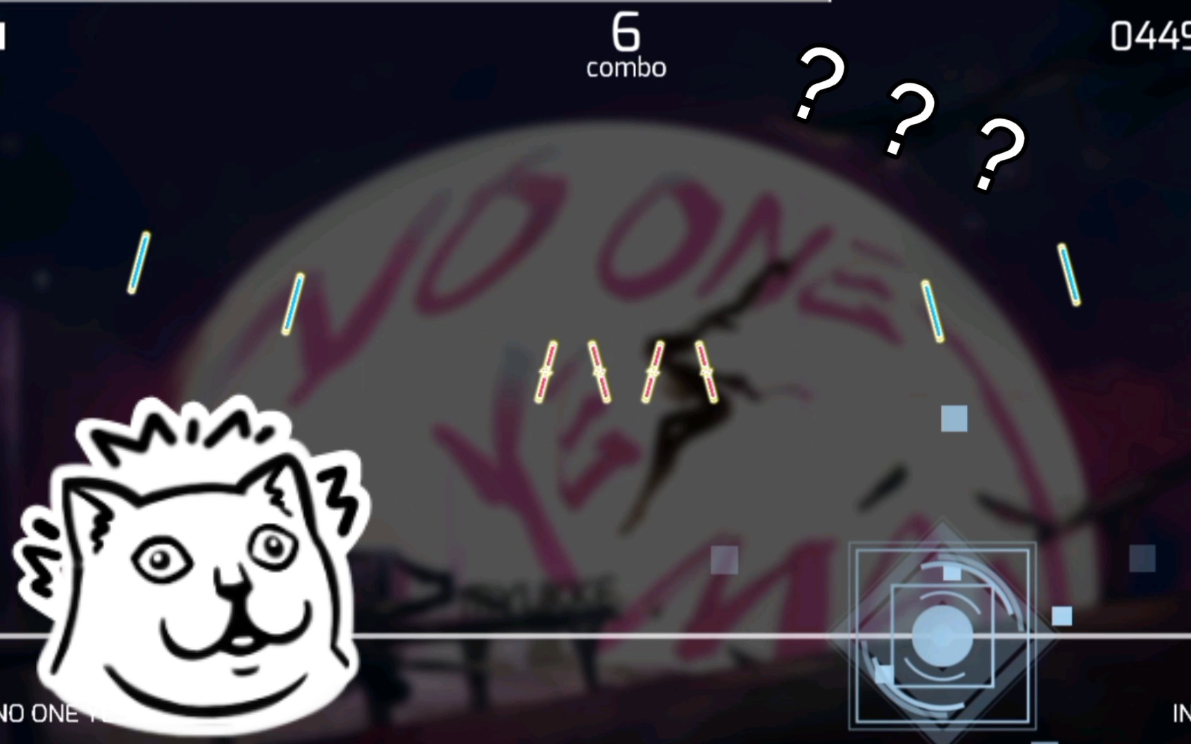 phigros,但是音符缩水严重?-no one yes man_phigros_演示