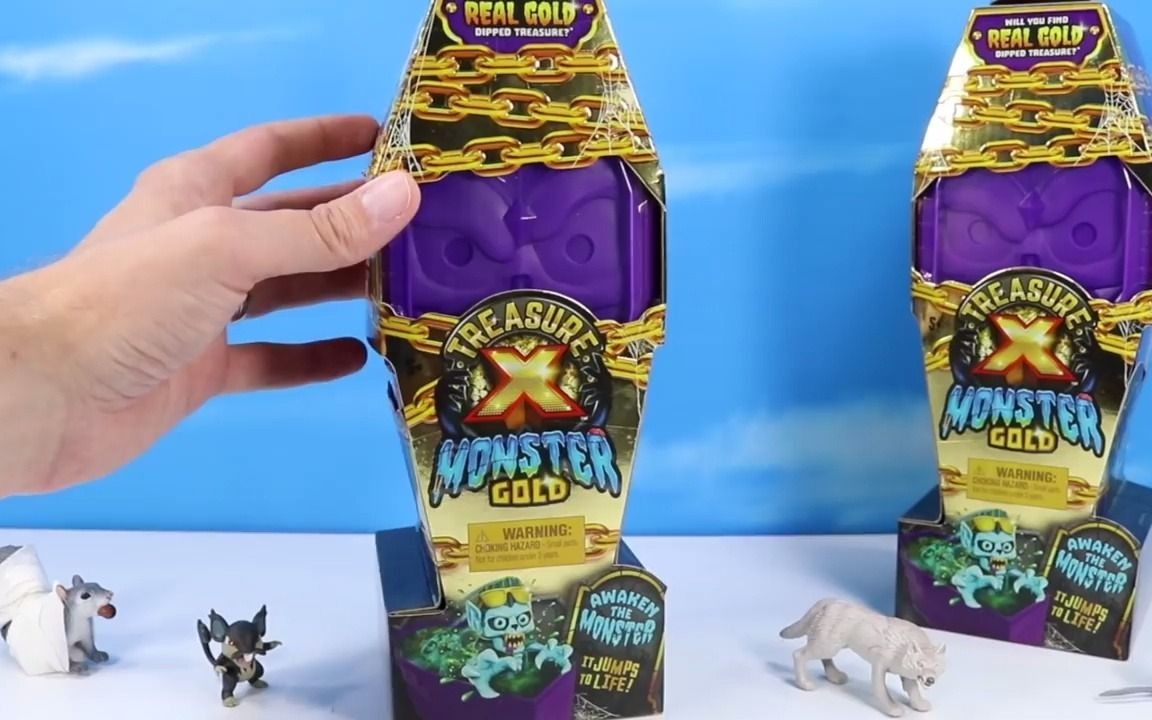 [图]【转载】宝藏X黄金怪物盲盒开箱 Treasure X Monster Gold Coffin Awakening Review Moose