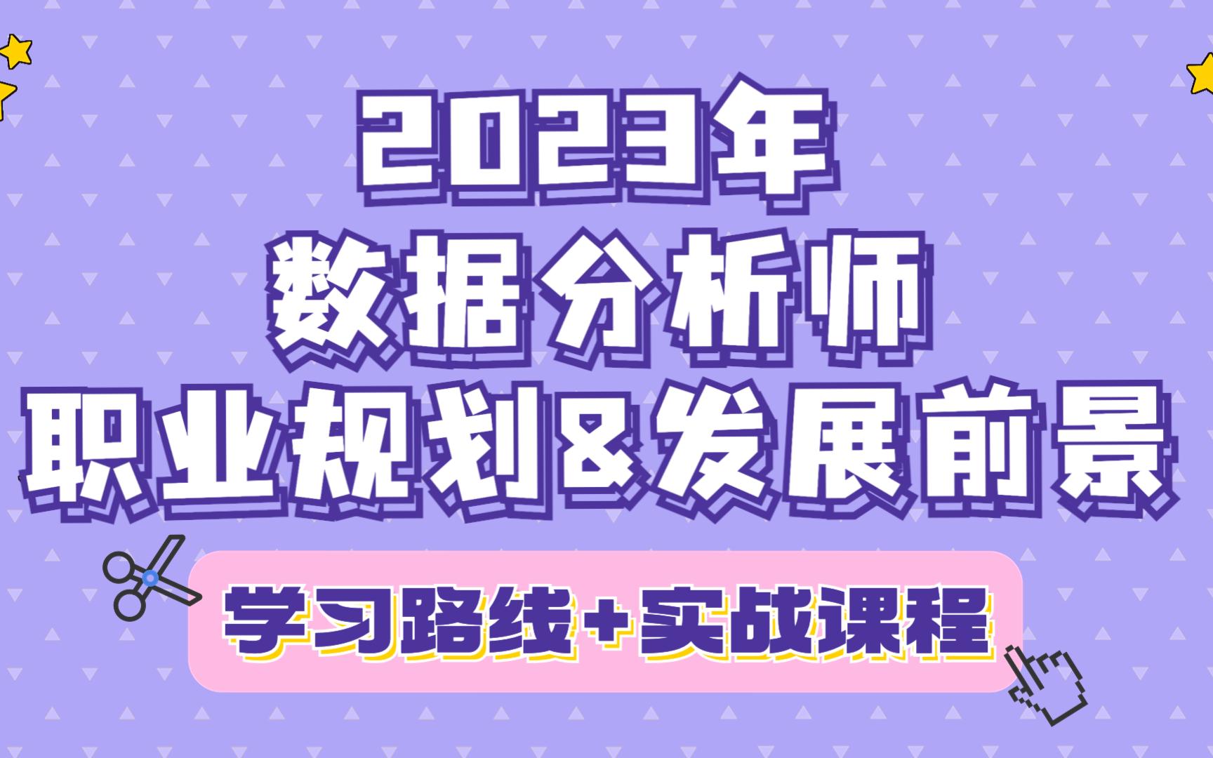 2023年数据分析师未来发展前景及职业规划路径分析哔哩哔哩bilibili