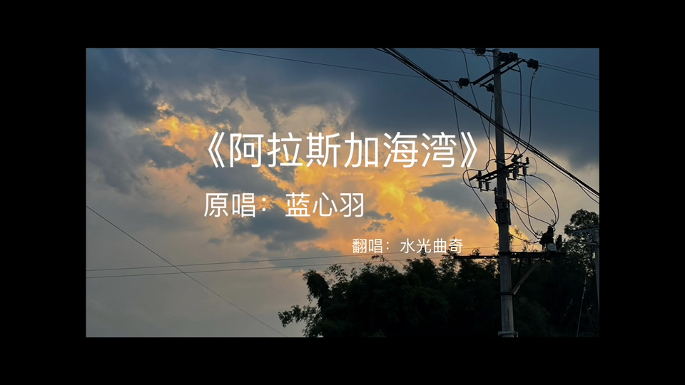 《阿拉斯加海湾》原唱:蓝心羽