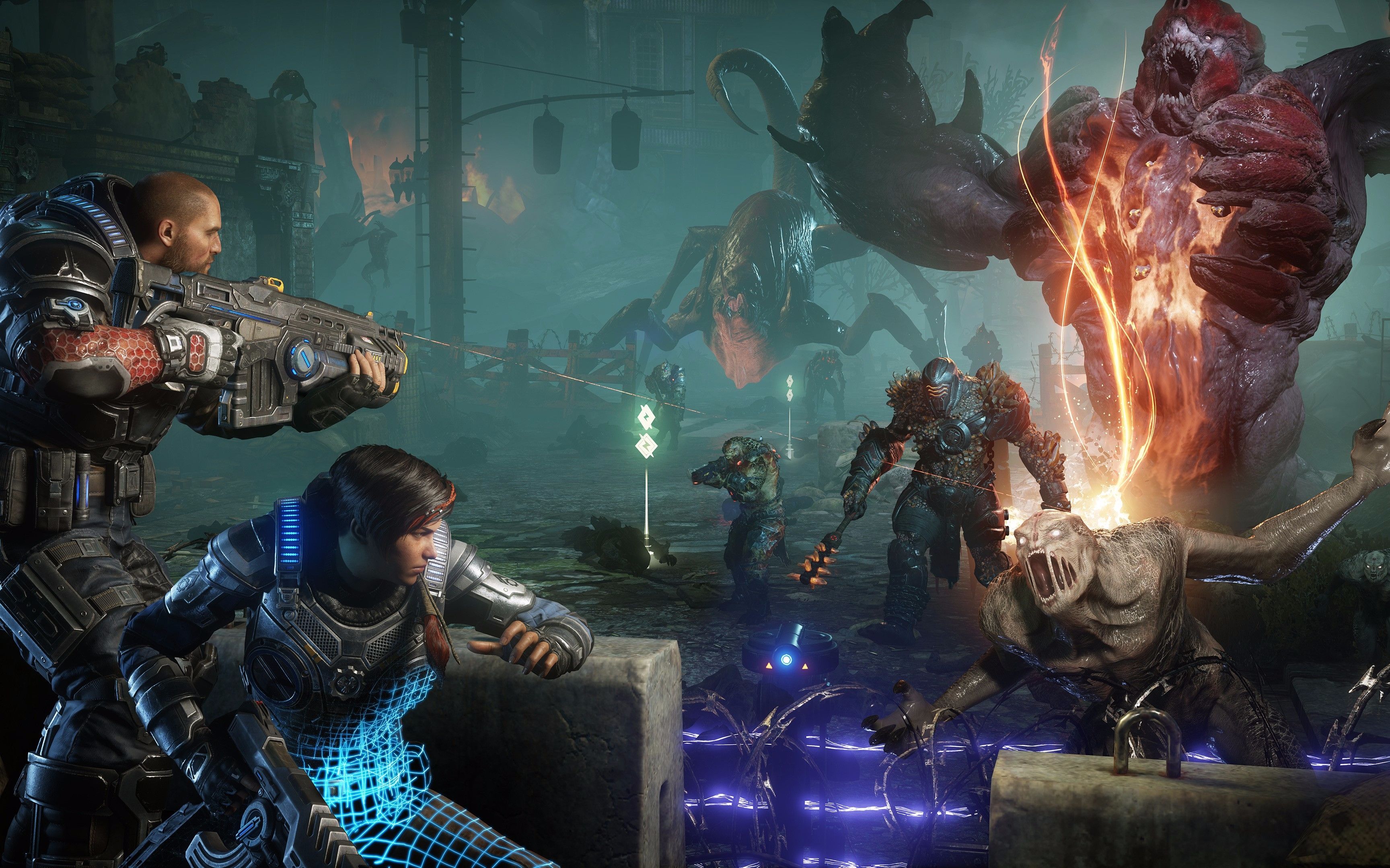 破坏者】战争机器5单人通关撤离模式大师难度32个地图(全支线 多职业)