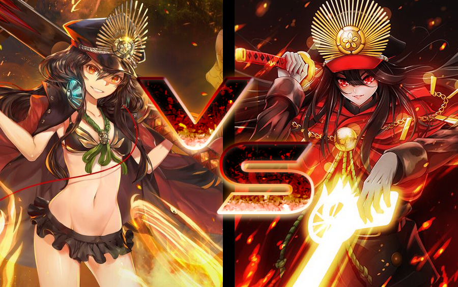 【fate/dissidia 012】织田信长(berserker) vs 织田信长(archer)