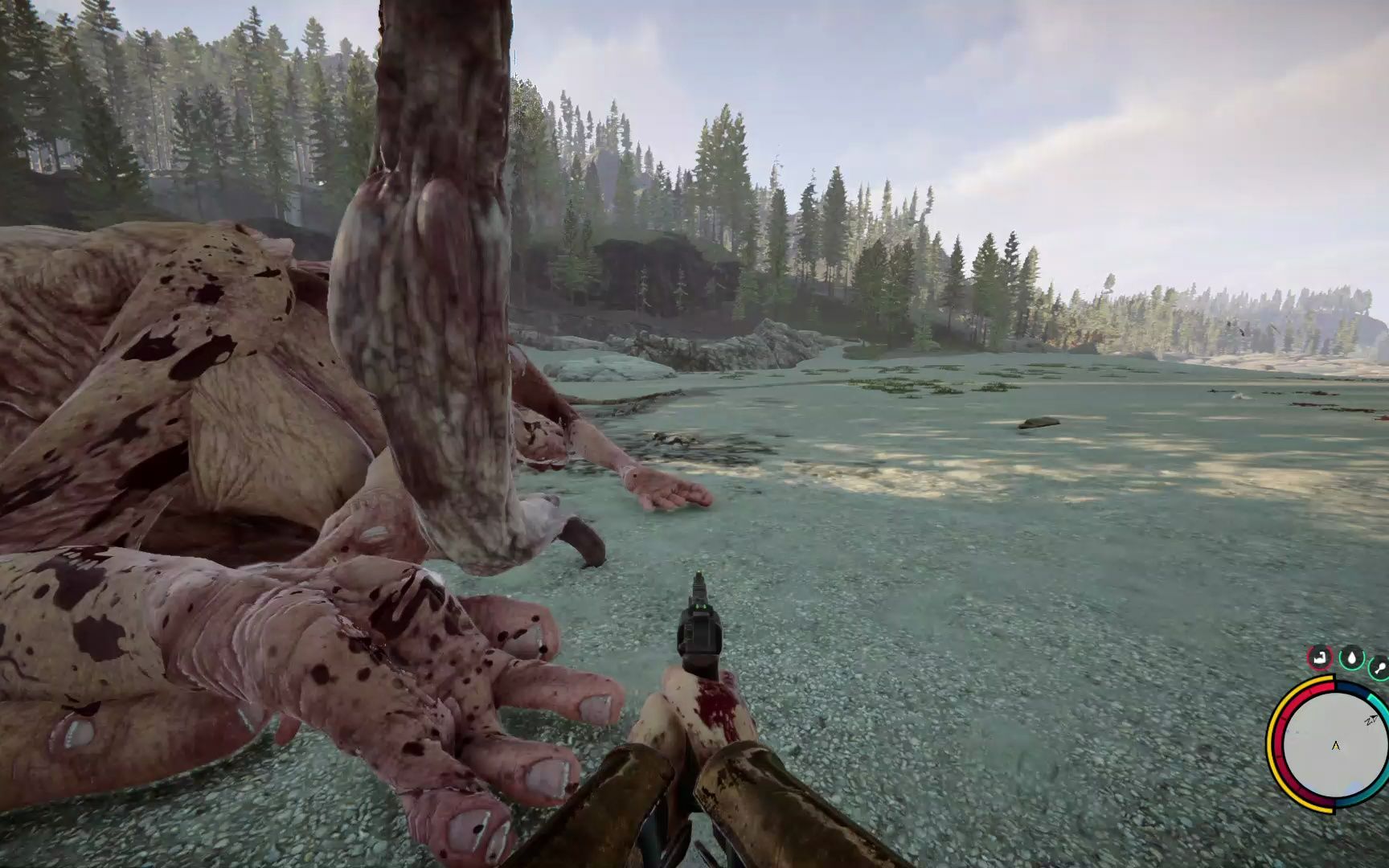 森林之子 新boss肉山,但死了好几次,最后还没发离开了