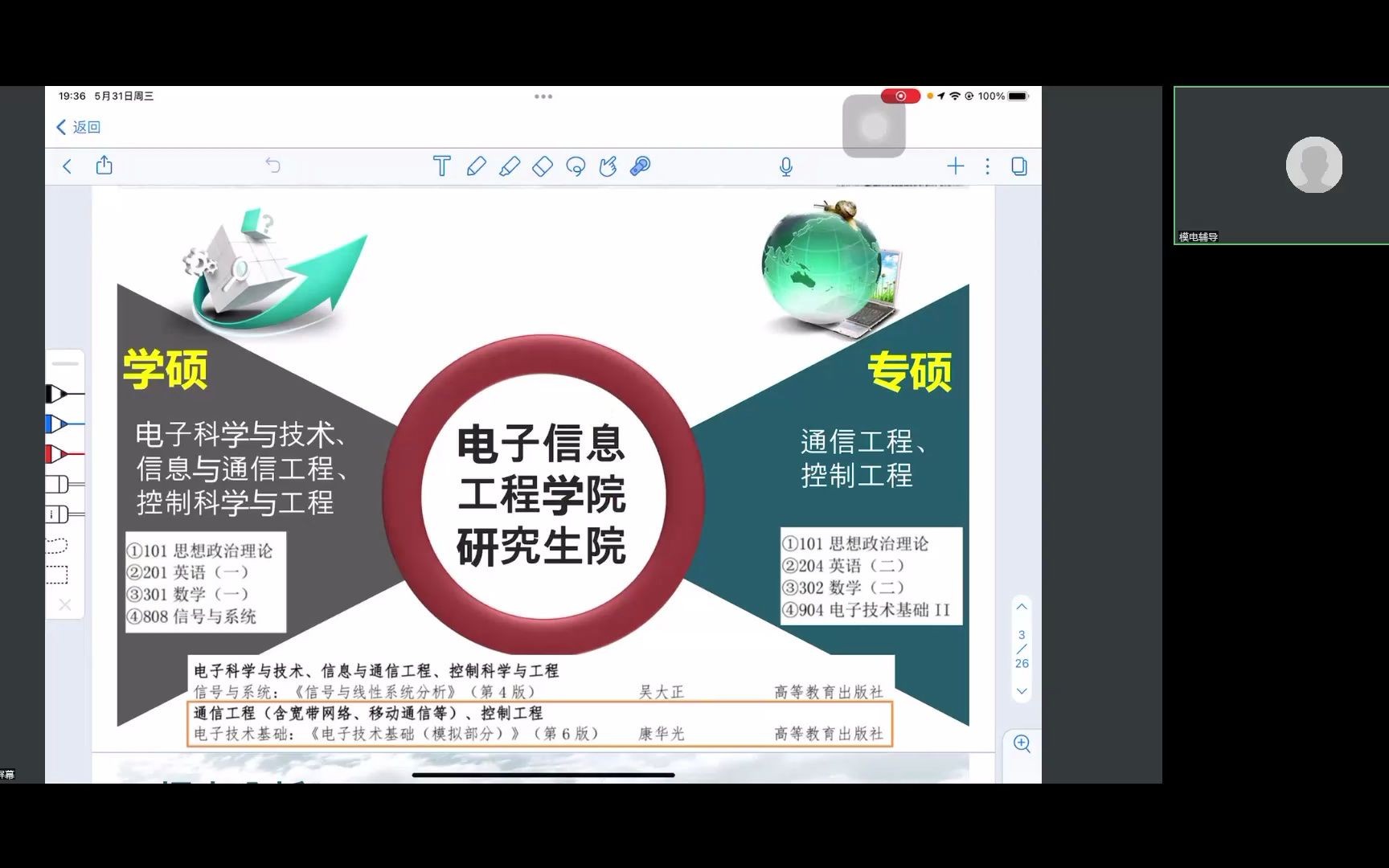 长春理工大学通信工程专硕和控制工程专硕904模拟电子技术基础试听课(考情和经验分享)哔哩哔哩bilibili