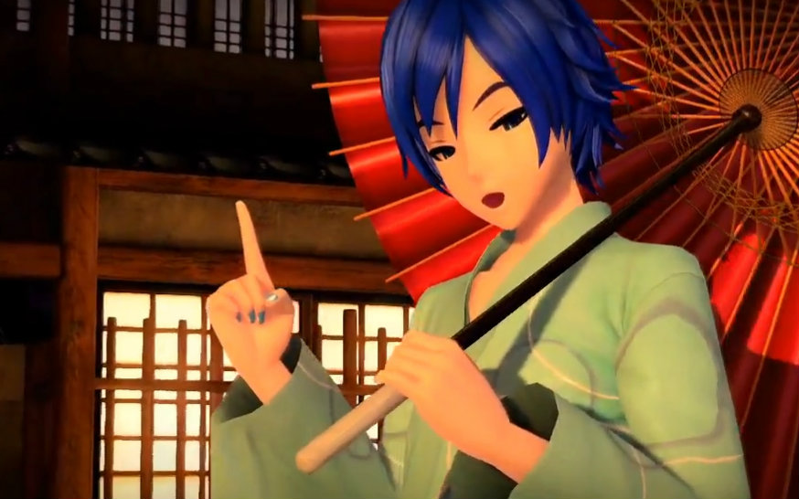 【pda ft】唐伞小僧来到【kaito:浴衣スタイル】