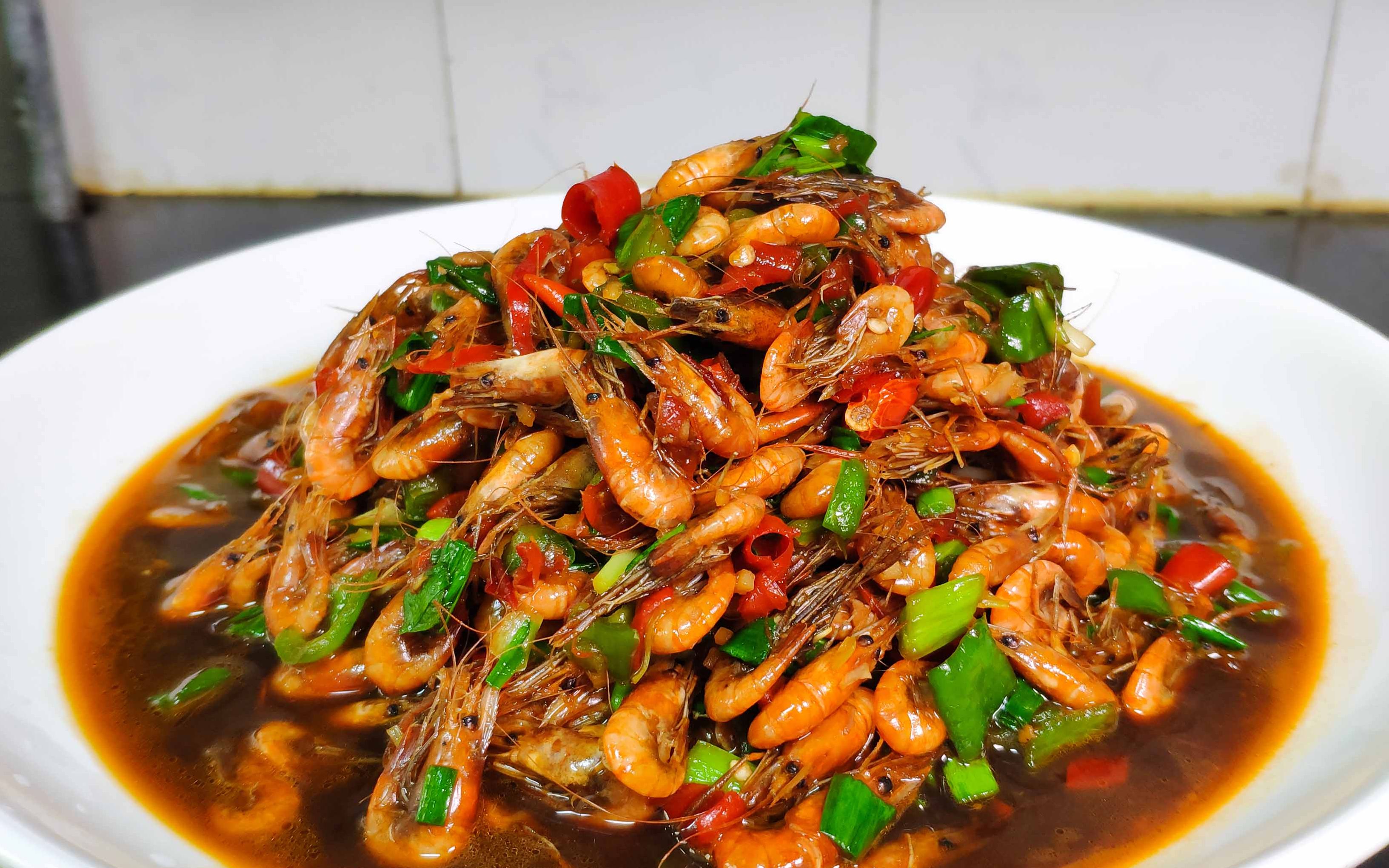 小河虾最解馋的做法香辣入味特别下饭天天吃都不腻