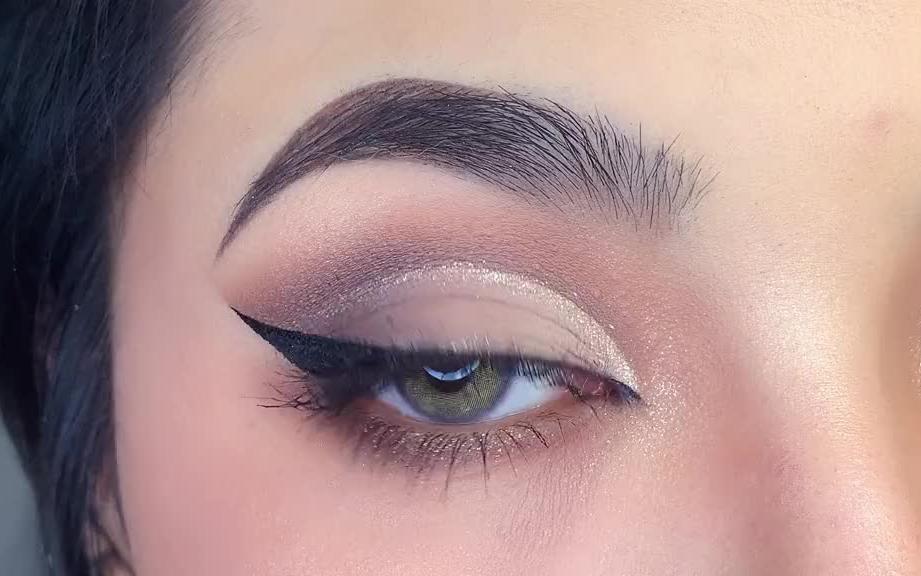 有手就会的截断式眼影 欧美眼妆教程