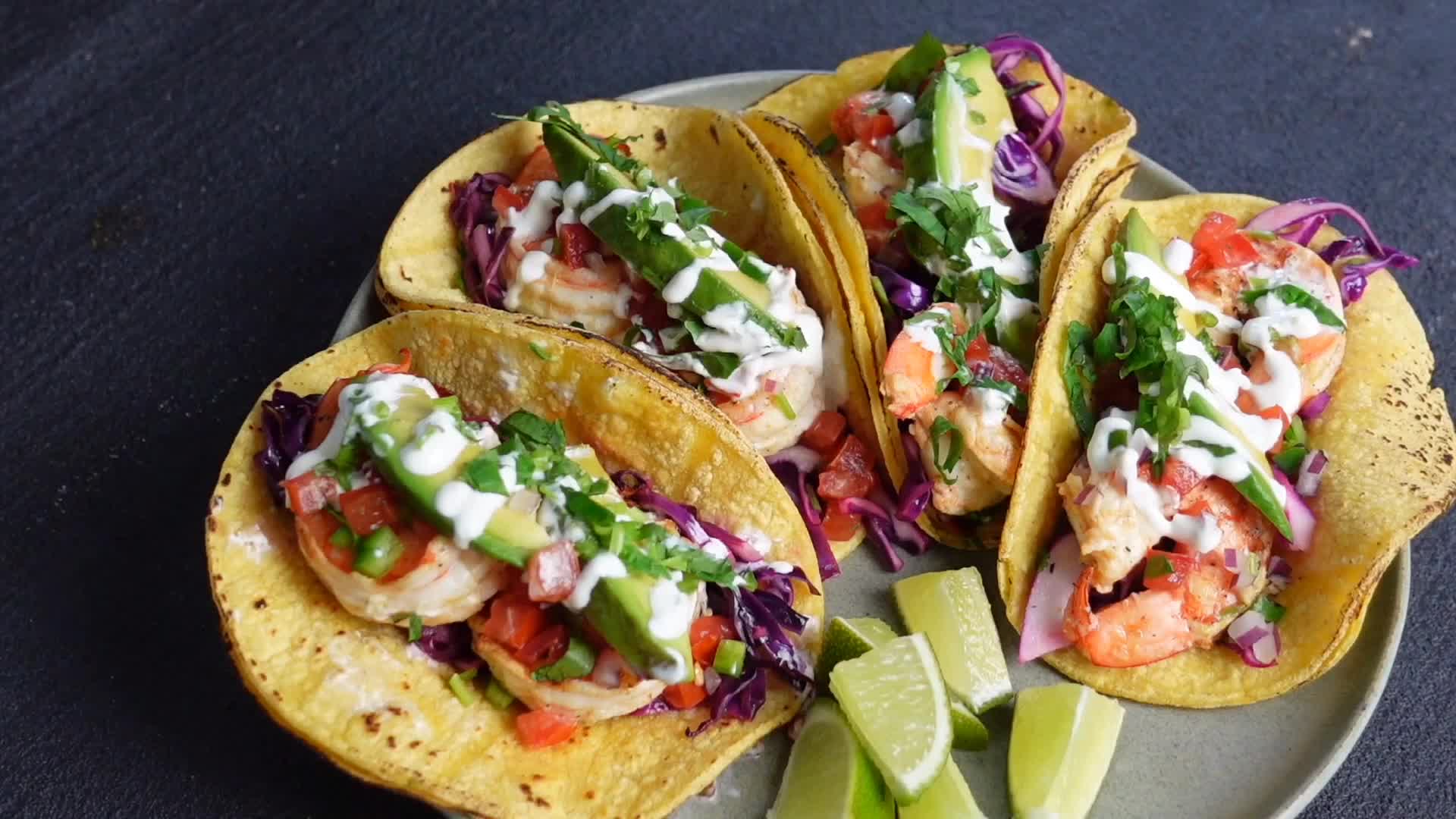 taco taco!墨西哥大虾塔可饼