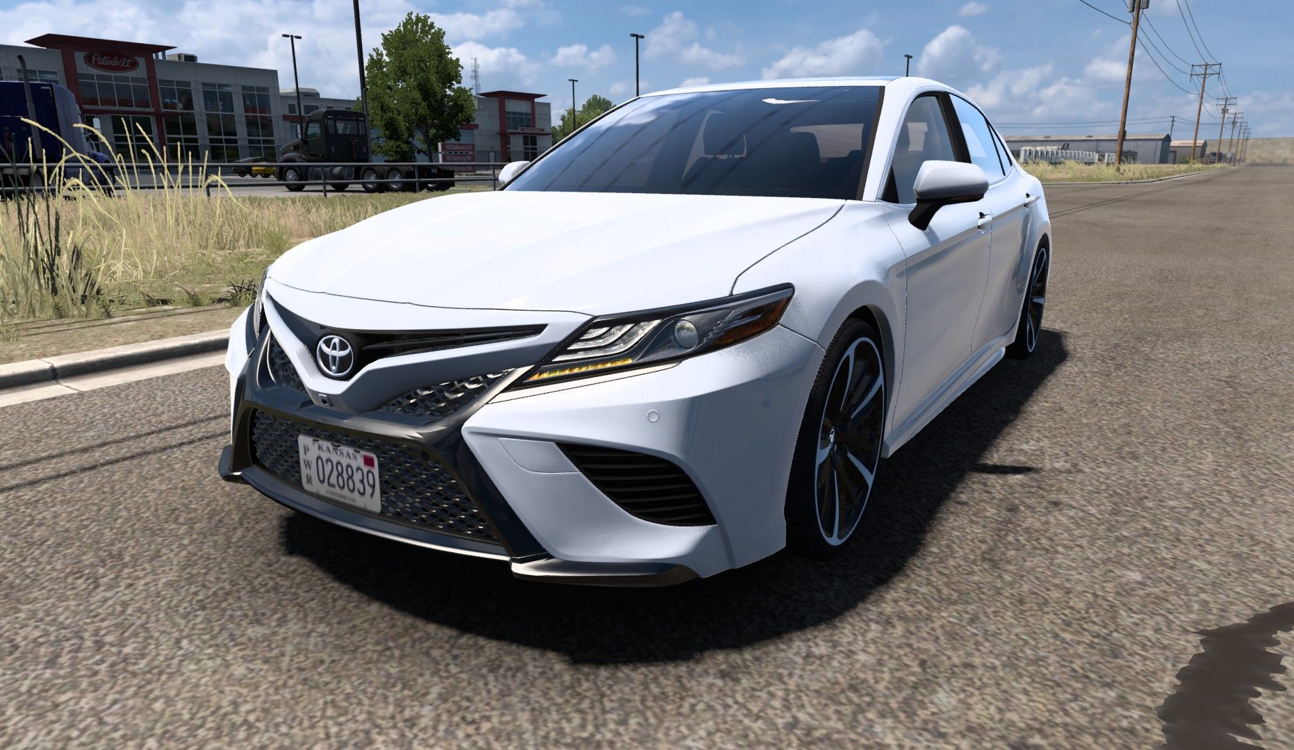 歐美卡通用mod:豐田camry xv70 xse 2018 v1.5 1.49