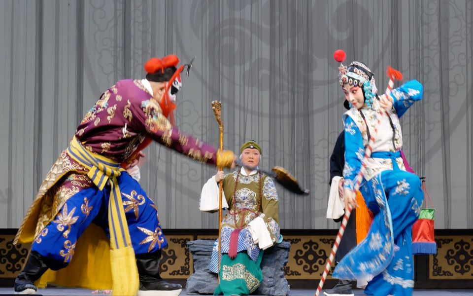 杨帆《杨排风-打孟良比武打戏》20230715湖北省京剧院4k视频微单拍摄