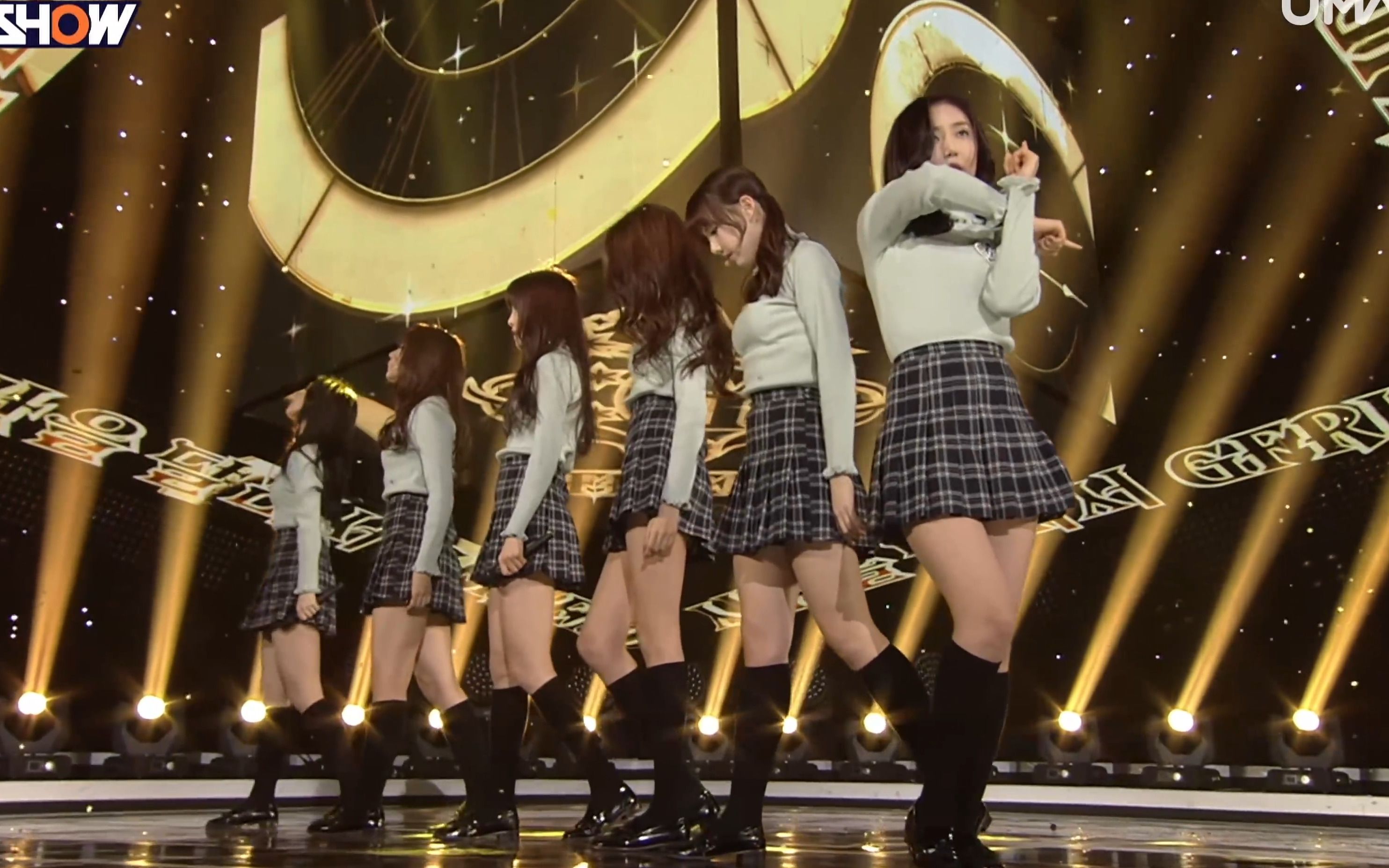 【4k现场】gfriend - 时间流逝(rough )四代女团超清现场中字!