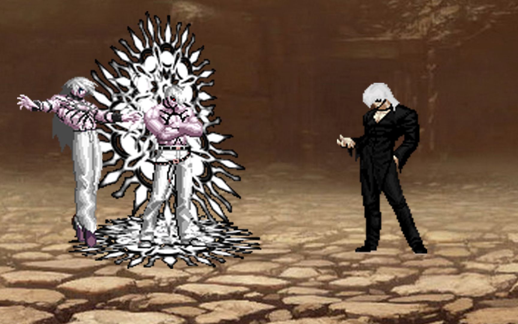 【mugen】白炎大蛇八神(开满) vs 一败恶人格-雅格威克