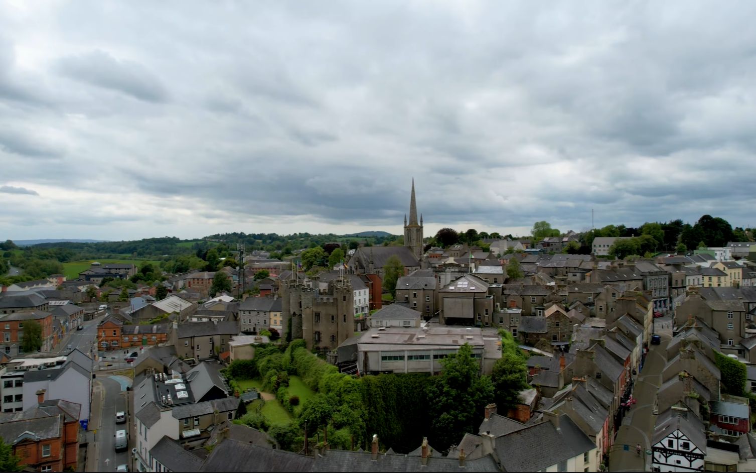 【爱尔兰ireland】4k 维克斯福德郡·恩尼斯科西镇景观 wexford