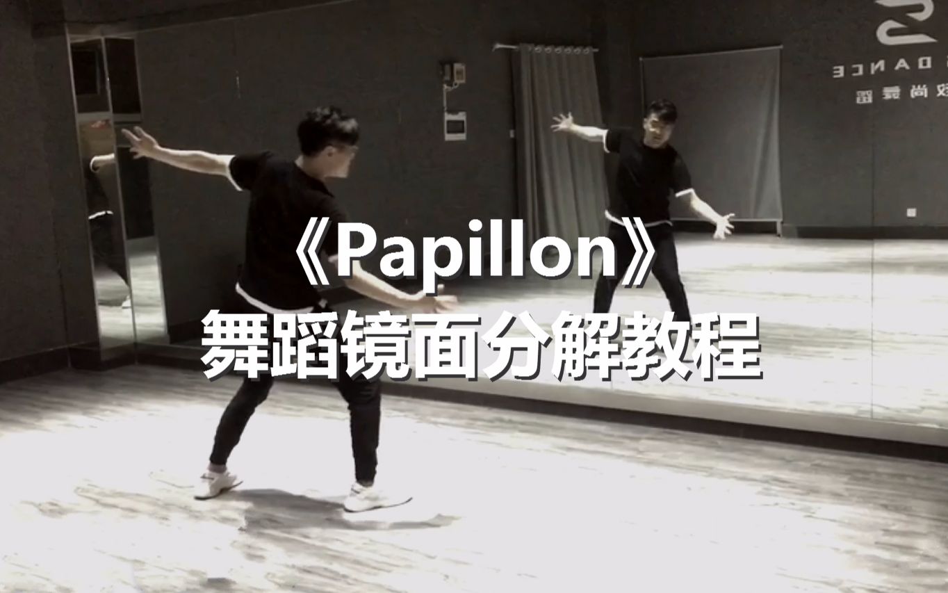 [图]男神“嘎嘎”王嘉尔《Papillon》舞蹈镜面分解教学【口袋教学】