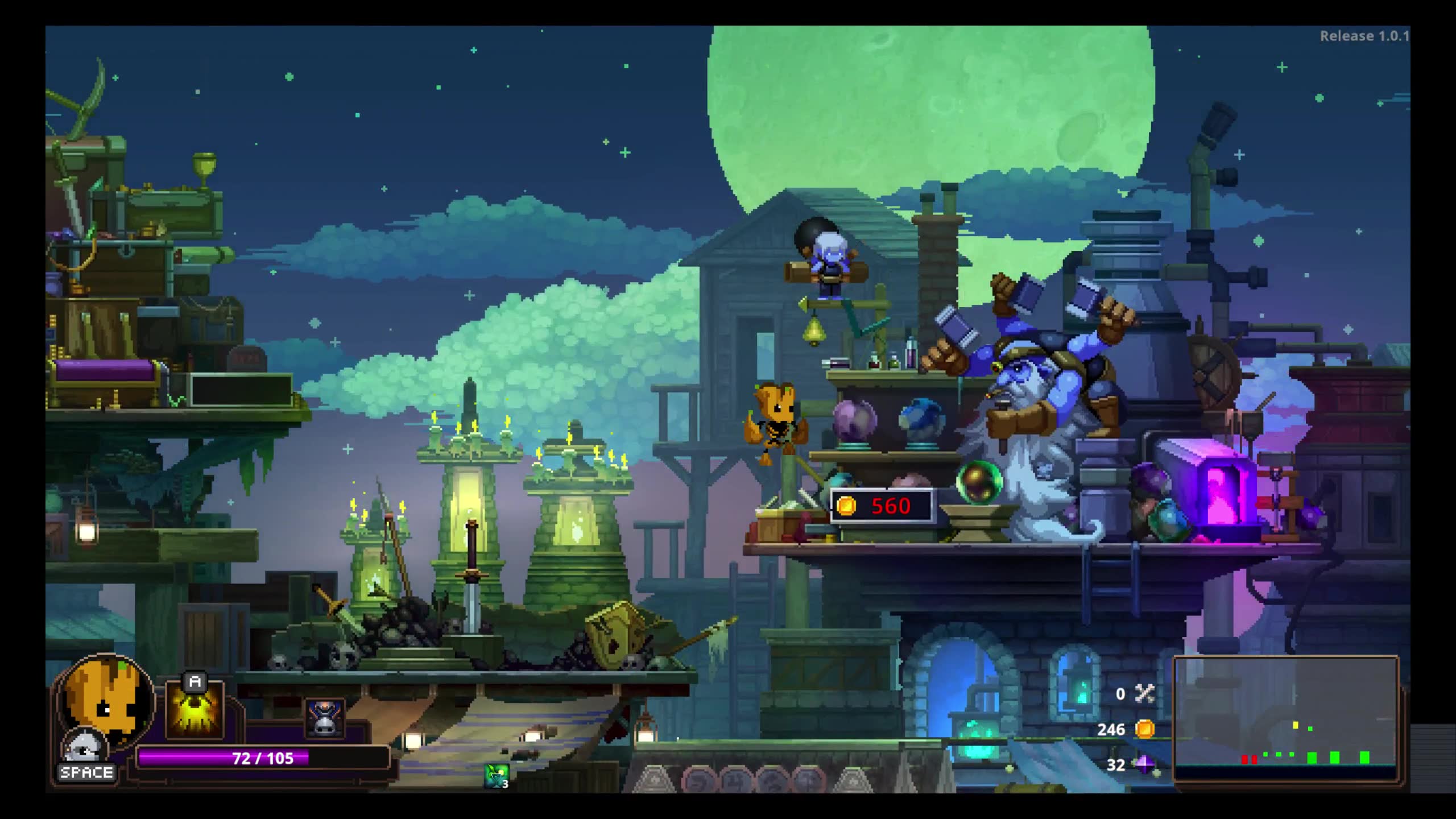 小骨英雄杀手手残菜比玩玩小骨初上手印象不错