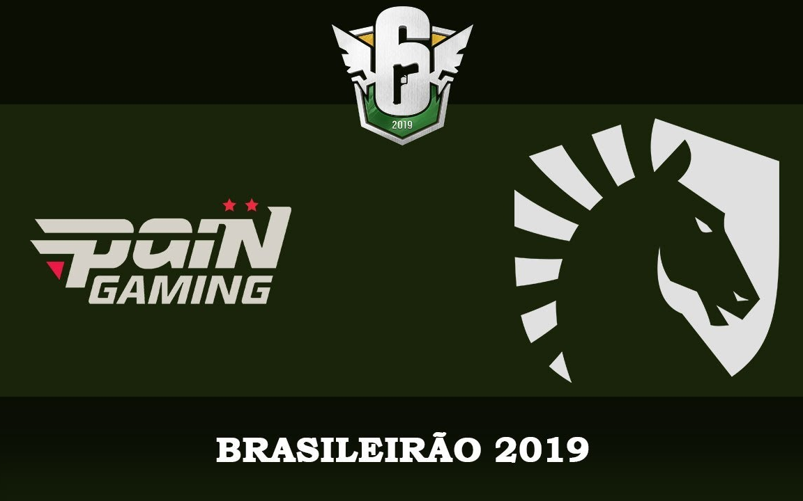 Rainbow6Brazil 2019paiN Gaming vs Team Liquid俄勒冈乡间屋宅、银行哔哩哔哩bilibili